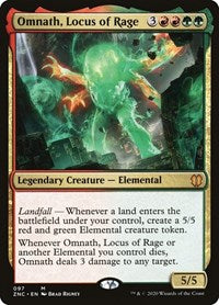 Omnath, Locus of Rage [Zendikar Rising Commander] - Destination Retro