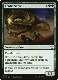 Acidic Slime [Zendikar Rising Commander] - Destination Retro