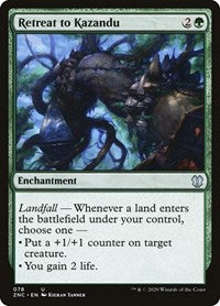 Retreat to Kazandu [Zendikar Rising Commander] - Destination Retro