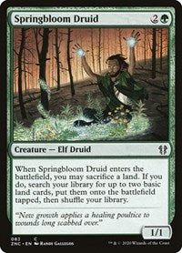 Springbloom Druid [Zendikar Rising Commander] - Destination Retro