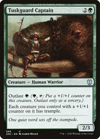 Tuskguard Captain [Zendikar Rising Commander] - Destination Retro