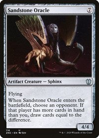 Sandstone Oracle [Zendikar Rising Commander] - Destination Retro