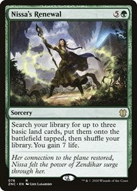 Nissa's Renewal [Zendikar Rising Commander] - Destination Retro