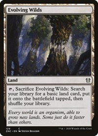 Evolving Wilds [Zendikar Rising Commander] - Destination Retro