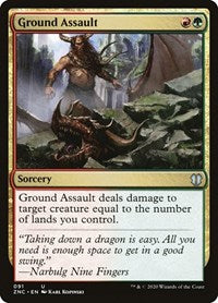 Ground Assault [Zendikar Rising Commander] - Destination Retro