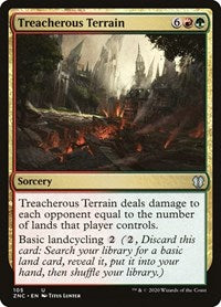 Treacherous Terrain [Zendikar Rising Commander] - Destination Retro