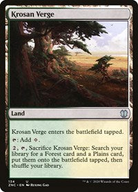 Krosan Verge [Zendikar Rising Commander] - Destination Retro