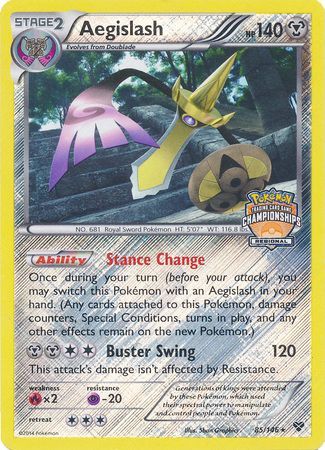 Aegislash(85/146)(Regional Championship Promo) [XY: Base Set] - Destination Retro