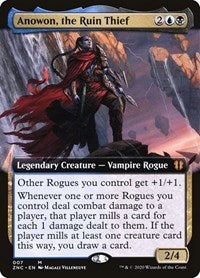 Anowon, the Ruin Thief (Extended Art) [Zendikar Rising Commander] - Destination Retro