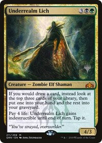 Underrealm Lich [Promo Pack: Zendikar Rising] - Destination Retro