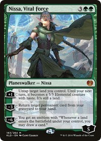 Nissa, Vital Force [Promo Pack: Zendikar Rising] - Destination Retro