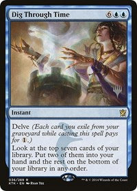 Dig Through Time [Promo Pack: Zendikar Rising] - Destination Retro