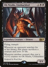 Ob Nixilis, Unshackled [Promo Pack: Zendikar Rising] - Destination Retro