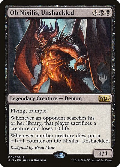 Ob Nixilis, Unshackled [Promo Pack: Zendikar Rising] - Destination Retro