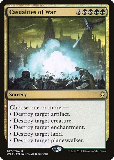 Casualties of War [Promo Pack: Zendikar Rising] - Destination Retro