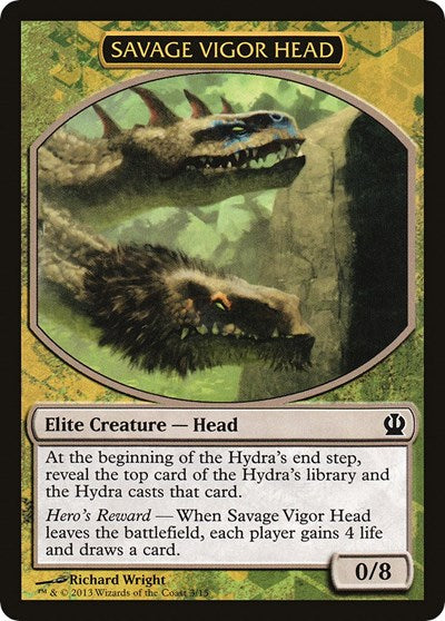 Savage Vigor Head [Hero's Path Promos] - Destination Retro