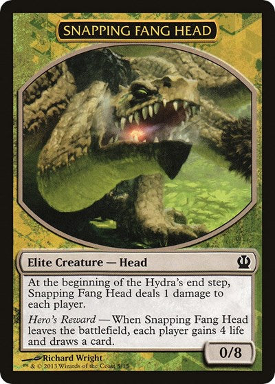 Snapping Fang Head [Hero's Path Promos] - Destination Retro