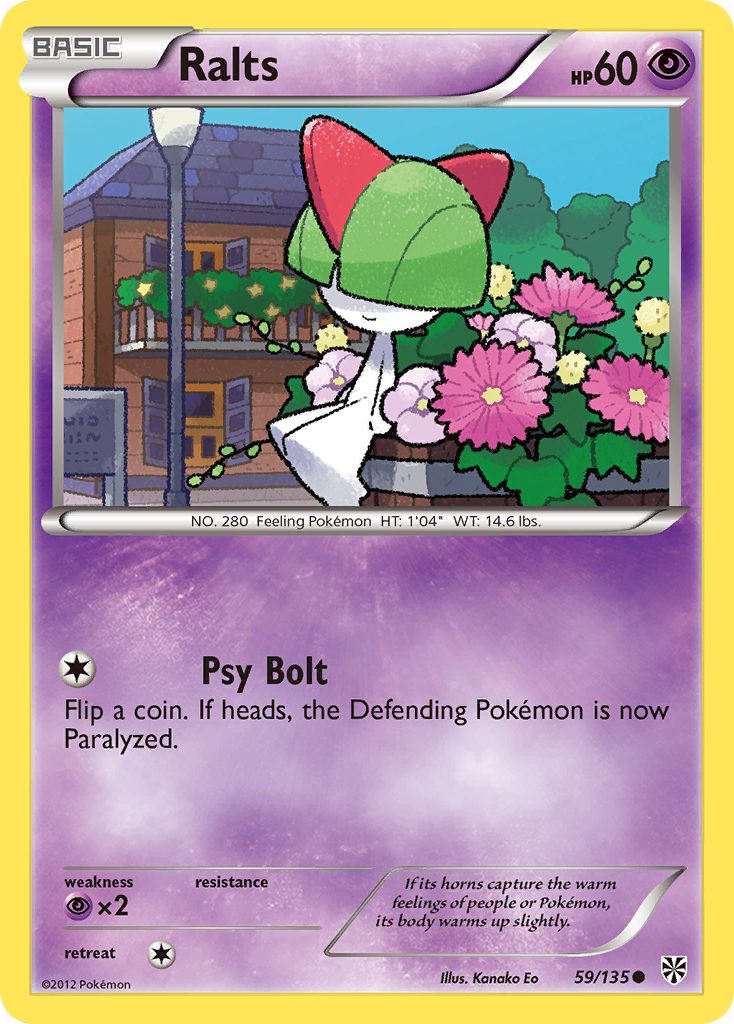 Ralts (59/135) [Black & White: Plasma Storm] - Destination Retro
