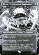 Graaz, Unstoppable Juggernaut (Borderless Manga) [Phyrexia: All Will Be One] - Destination Retro