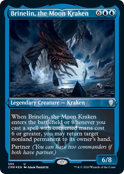 Brinelin, the Moon Kraken (Foil Etched) [Commander Legends] - Destination Retro