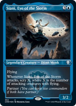 Siani, Eye of the Storm (Foil Etched) [Commander Legends] - Destination Retro