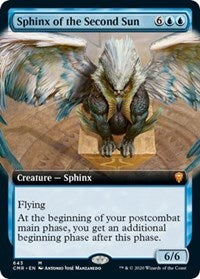 Sphinx of the Second Sun (Extended Art) [Commander Legends] - Destination Retro