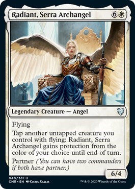 Radiant, Serra Archangel [Commander Legends] - Destination Retro