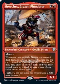Breeches, Brazen Plunderer (Foil Etched) [Commander Legends] - Destination Retro
