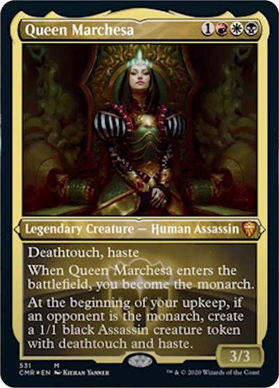 Queen Marchesa (Foil Etched) [Commander Legends] - Destination Retro