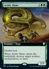 Acidic Slime (Extended Art) [Commander Legends] - Destination Retro