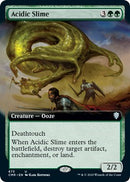 Acidic Slime (Extended Art) [Commander Legends] - Destination Retro