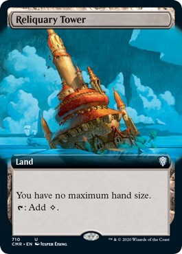 Reliquary Tower (Extended Art) [Commander Legends] - Destination Retro