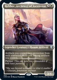 Rebbec, Architect of Ascension (Foil Etched) [Commander Legends] - Destination Retro