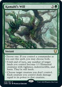 Kamahl's Will [Commander Legends] - Destination Retro