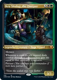 Ikra Shidiqi, the Usurper (Foil Etched) [Commander Legends] - Destination Retro