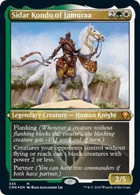 Sidar Kondo of Jamuraa (Foil Etched) [Commander Legends] - Destination Retro