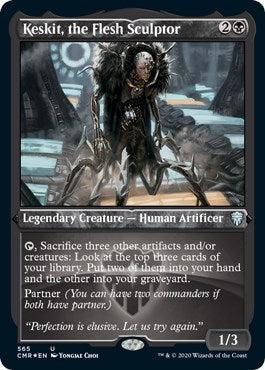 Keskit, the Flesh Sculptor (Foil Etched) [Commander Legends] - Destination Retro