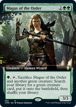 Magus of the Order (Extended Art) [Commander Legends] - Destination Retro