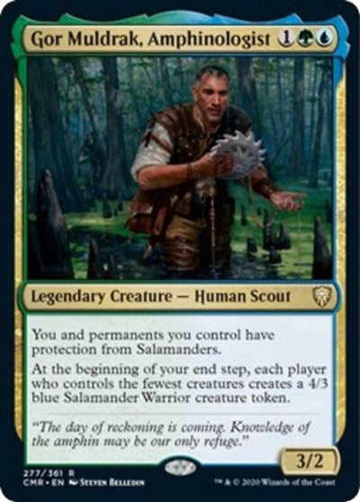 Gor Muldrak, Amphinologist [Commander Legends] - Destination Retro