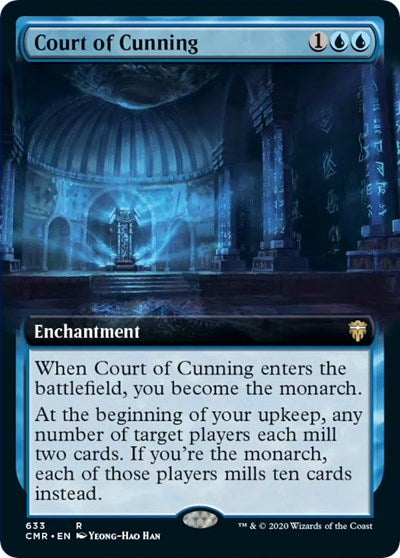 Court of Cunning (Extended Art) [Commander Legends] - Destination Retro