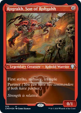 Rograkh, Son of Rohgahh (Foil Etched) [Commander Legends] - Destination Retro