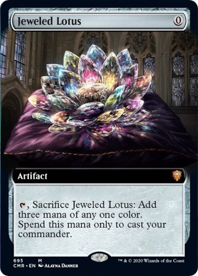 Jeweled Lotus (Extended Art) [Commander Legends] - Destination Retro