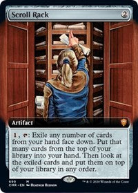 Scroll Rack (Extended Art) [Commander Legends] - Destination Retro