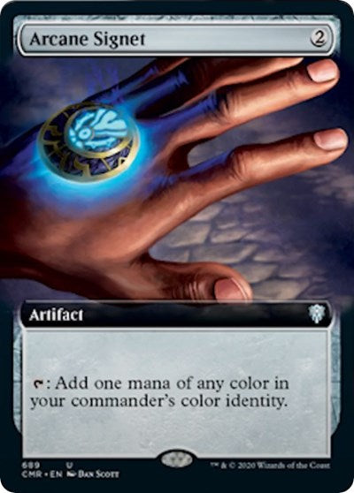 Arcane Signet (Extended Art) [Commander Legends] - Destination Retro