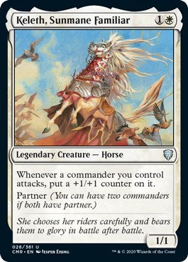 Keleth, Sunmane Familiar [Commander Legends] - Destination Retro