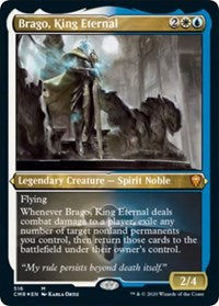 Brago, King Eternal (Foil Etched) [Commander Legends] - Destination Retro
