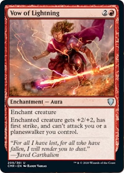 Vow of Lightning [Commander Legends] - Destination Retro