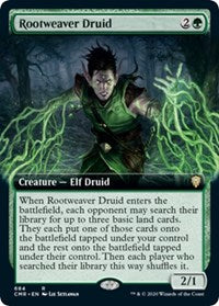 Rootweaver Druid (Extended Art) [Commander Legends] - Destination Retro