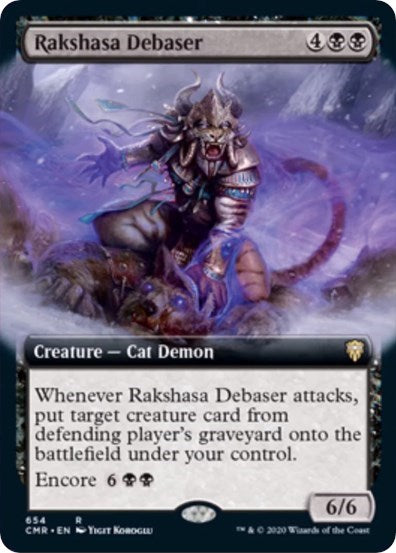 Rakshasa Debaser (Extended Art) [Commander Legends] - Destination Retro