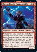 Toggo, Goblin Weaponsmith [Commander Legends] - Destination Retro